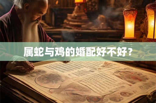 属蛇与鸡的婚配好不好？