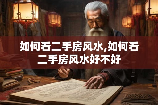 如何看二手房风水,如何看二手房风水好不好