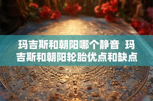 玛吉斯和朝阳哪个静音  玛吉斯和朝阳轮胎优点和缺点