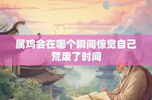 属鸡会在哪个瞬间惊觉自己荒废了时间
