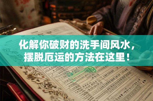 化解你破财的洗手间风水,摆脱厄运的方法在这里! 化解你破财的洗手间风水,摆脱厄运的方法在这里!