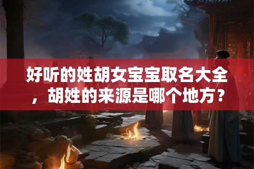 好听的姓胡女宝宝取名大全，胡姓的来源是哪个地方？