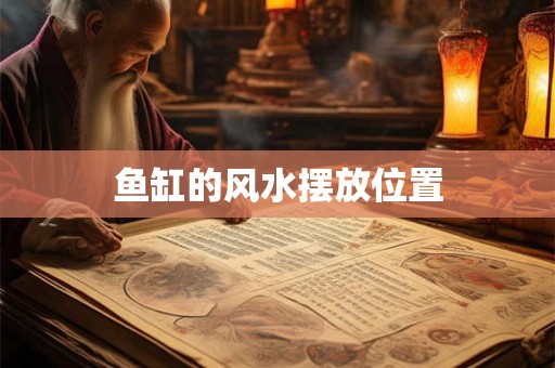 鱼缸的风水摆放位置 鱼缸的风水摆放位置