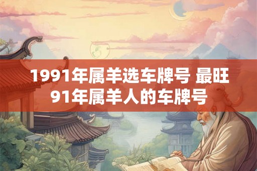 1991年属羊选车牌号 最旺91年属羊人的车牌号