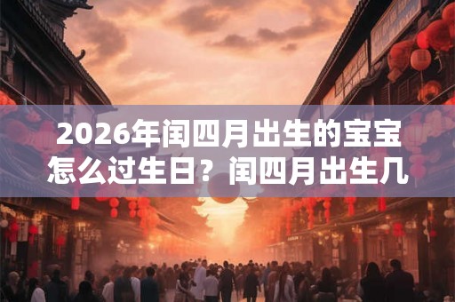 2026年闰四月出生的宝宝怎么过生日？闰四月出生几年过一次生日？