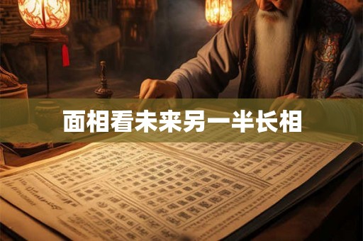 面相看未来另一半长相