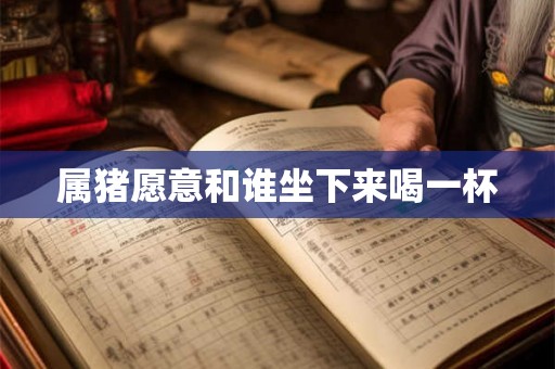 属猪愿意和谁坐下来喝一杯 属猪愿意和谁坐下来喝一杯