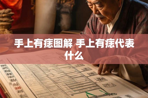 手上有痣图解 手上有痣代表什么