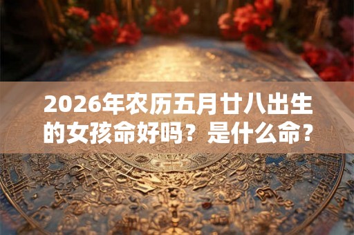 2026年农历五月廿八出生的女孩命好吗？是什么命？