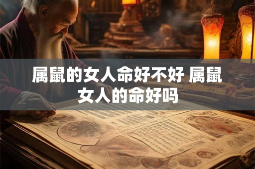 属鼠的女人命好不好 属鼠女人的命好吗