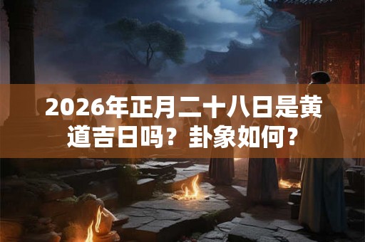 2026年正月二十八日是黄道吉日吗?卦象如何? 2026年正月二十八日是黄道吉日吗?卦象如何?