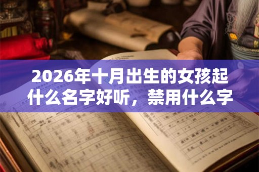 2026年十月出生的女孩起什么名字好听，禁用什么字