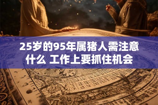 25岁的95年属猪人需注意什么 工作上要抓住机会 25岁的95年属猪人需注意什么 工作上要抓住机会