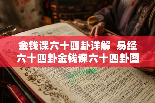金钱课六十四卦详解  易经六十四卦金钱课六十四卦图解