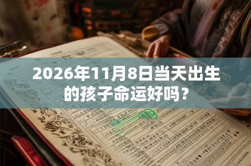 2026年11月8日当天出生的孩子命运好吗? 2026年11月8日当天出生的孩子命运好吗?