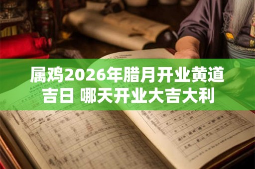 属鸡2026年腊月开业黄道吉日 哪天开业大吉大利