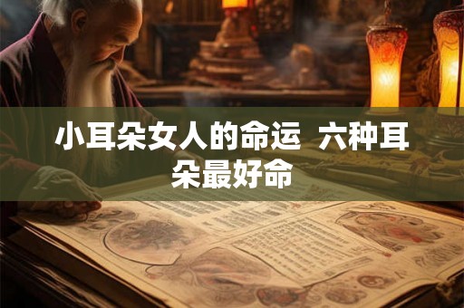 小耳朵女人的命运 六种耳朵最好命 小耳朵女人的命运 六种耳朵最好命