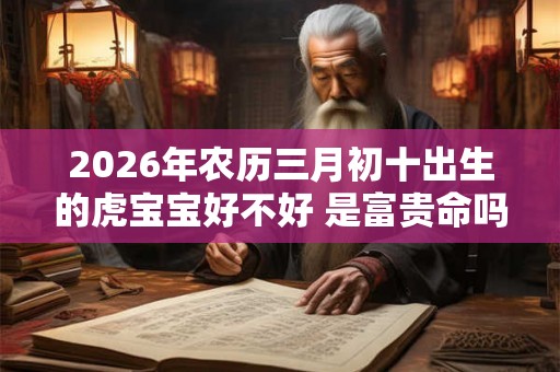 2026年农历三月初十出生的虎宝宝好不好 是富贵命吗 2026年农历三月初十出生的虎宝宝好不好 是富贵命吗