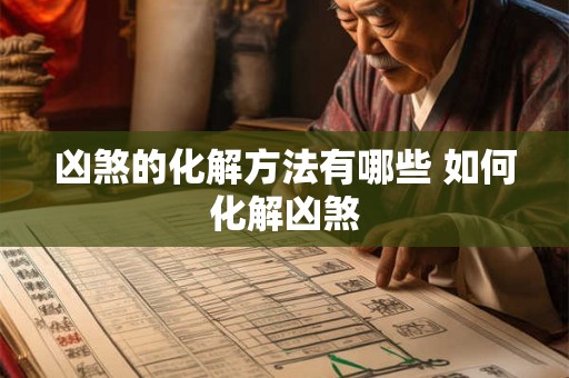 凶煞的化解方法有哪些 如何化解凶煞