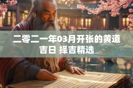 二零二一年03月开张的黄道吉日 择吉精选