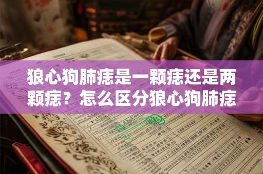 狼心狗肺痣是一颗痣还是两颗痣?怎么区分狼心狗肺痣? 狼心狗肺痣是一颗痣还是两颗痣?怎么区分狼心狗肺痣?