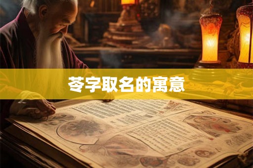 苓字取名的寓意