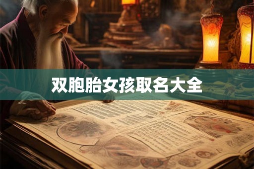 双胞胎女孩取名大全 双胞胎女孩取名大全