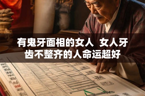 有鬼牙面相的女人  女人牙齿不整齐的人命运超好
