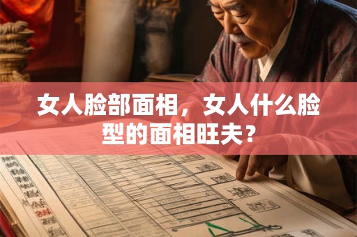 女人脸部面相，女人什么脸型的面相旺夫？