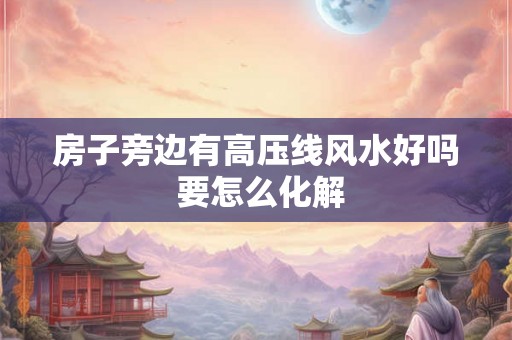 房子旁边有高压线风水好吗 要怎么化解