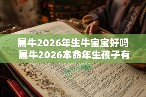 属牛2026年生牛宝宝好吗 属牛2026本命年生孩子有什么影响