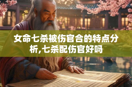 女命七杀被伤官合的特点分析,七杀配伤官好吗