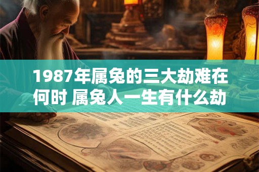 1987年属兔的三大劫难在何时 属兔人一生有什么劫难