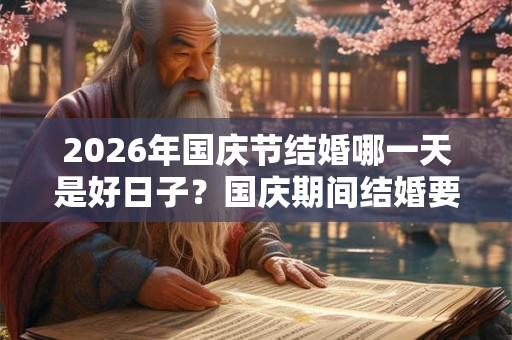 2026年国庆节结婚哪一天是好日子?国庆期间结婚要看日子吗? 2026年国庆节结婚哪一天是好日子?国庆期间结婚要看日子吗?