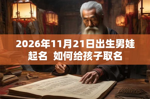 2026年11月21日出生男娃起名  如何给孩子取名