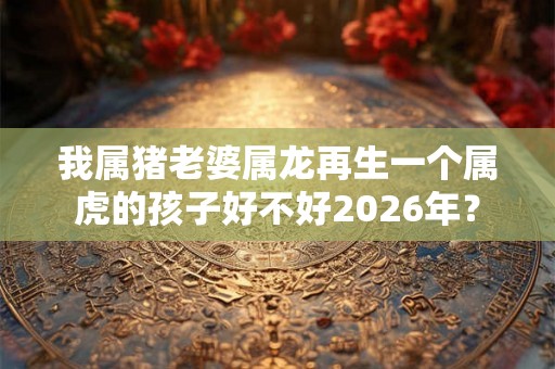 我属猪老婆属龙再生一个属虎的孩子好不好2026年？