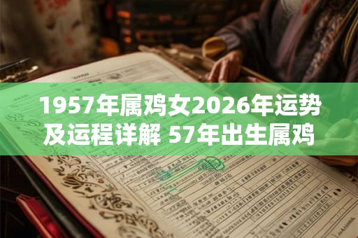1957年属鸡女2026年运势及运程详解 57年出生属鸡人2026全年每月运势女性