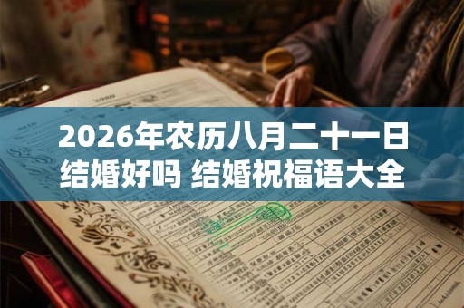 2026年农历八月二十一日结婚好吗 结婚祝福语大全