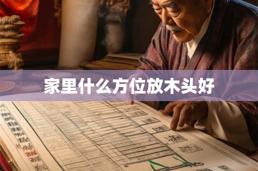 家里什么方位放木头好