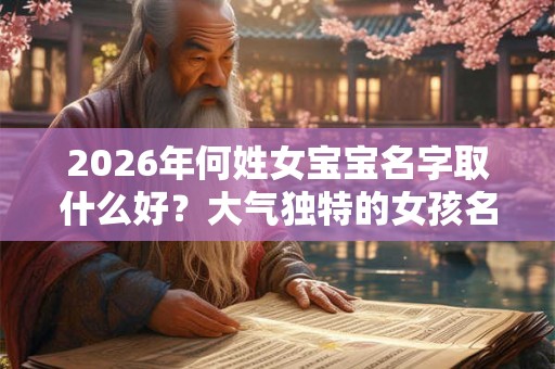 2026年何姓女宝宝名字取什么好？大气独特的女孩名字