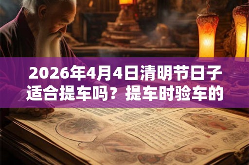 2026年4月4日清明节日子适合提车吗？提车时验车的步骤？
