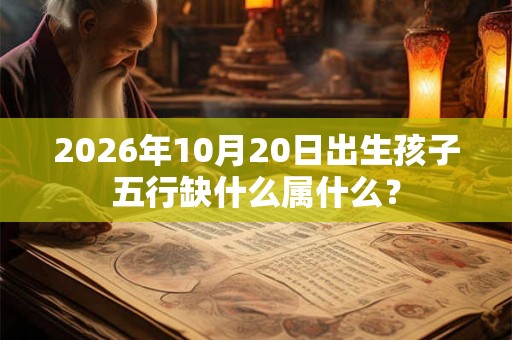 2026年10月20日出生孩子五行缺什么属什么? 2026年10月20日出生孩子五行缺什么属什么?
