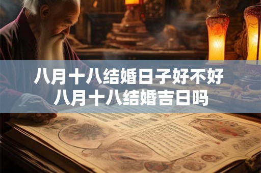 八月十八结婚日子好不好 八月十八结婚吉日吗