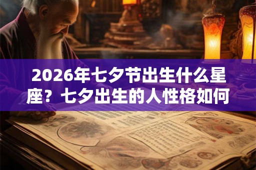 2026年七夕节出生什么星座？七夕出生的人性格如何？