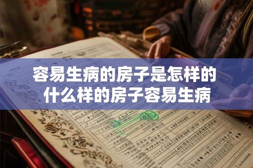 容易生病的房子是怎样的 什么样的房子容易生病 容易生病的房子是怎样的 什么样的房子容易生病