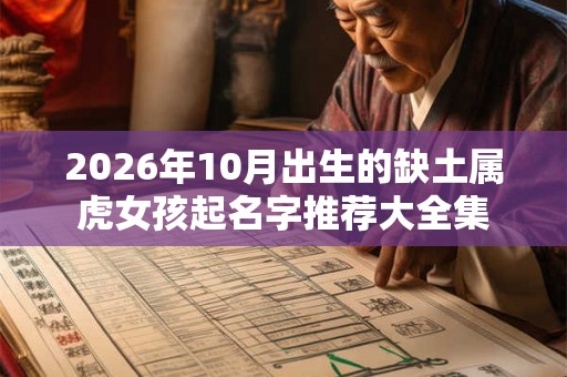 2026年10月出生的缺土属虎女孩起名字推荐大全集 2026年10月出生的缺土属虎女孩起名字推荐大全集