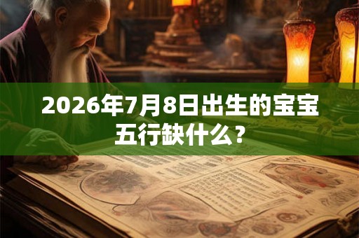 2026年7月8日出生的宝宝五行缺什么？
