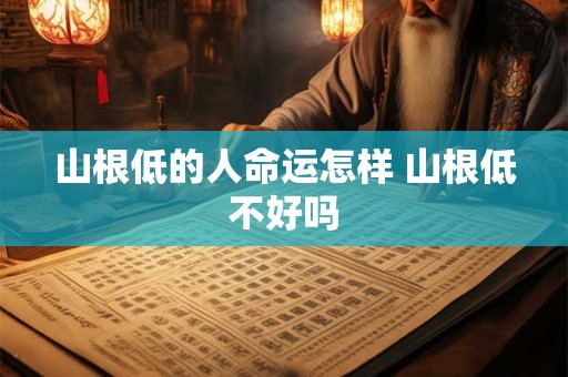 山根低的人命运怎样 山根低不好吗 山根低的人命运怎样 山根低不好吗