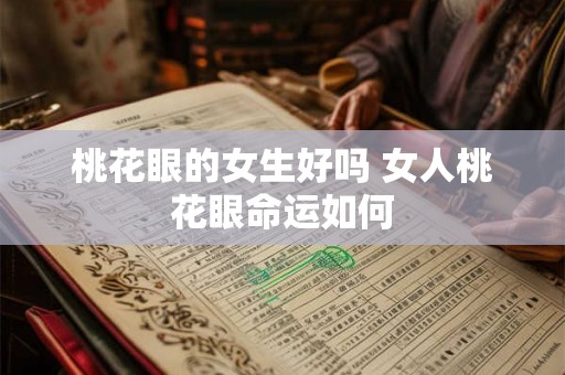 桃花眼的女生好吗 女人桃花眼命运如何