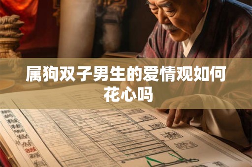 属狗双子男生的爱情观如何 花心吗 属狗双子男生的爱情观如何 花心吗